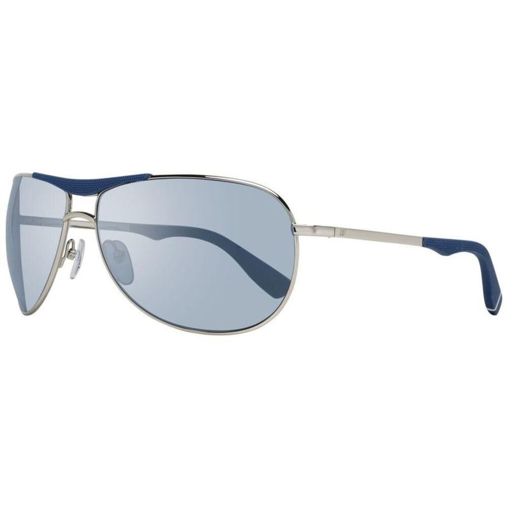 WEB EYEWEAR Metal Sunglasses with Sleek Design Men Silver